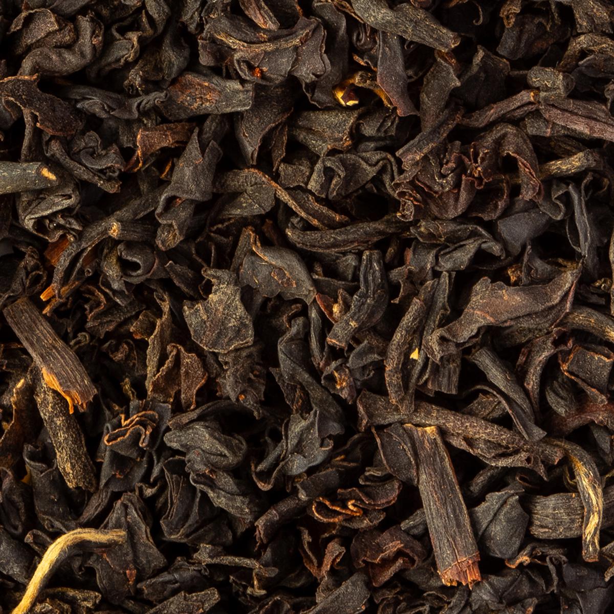 Bio Assam GFBOP Sewpur Schwarztee – Made in Thé, Nahaufnahme