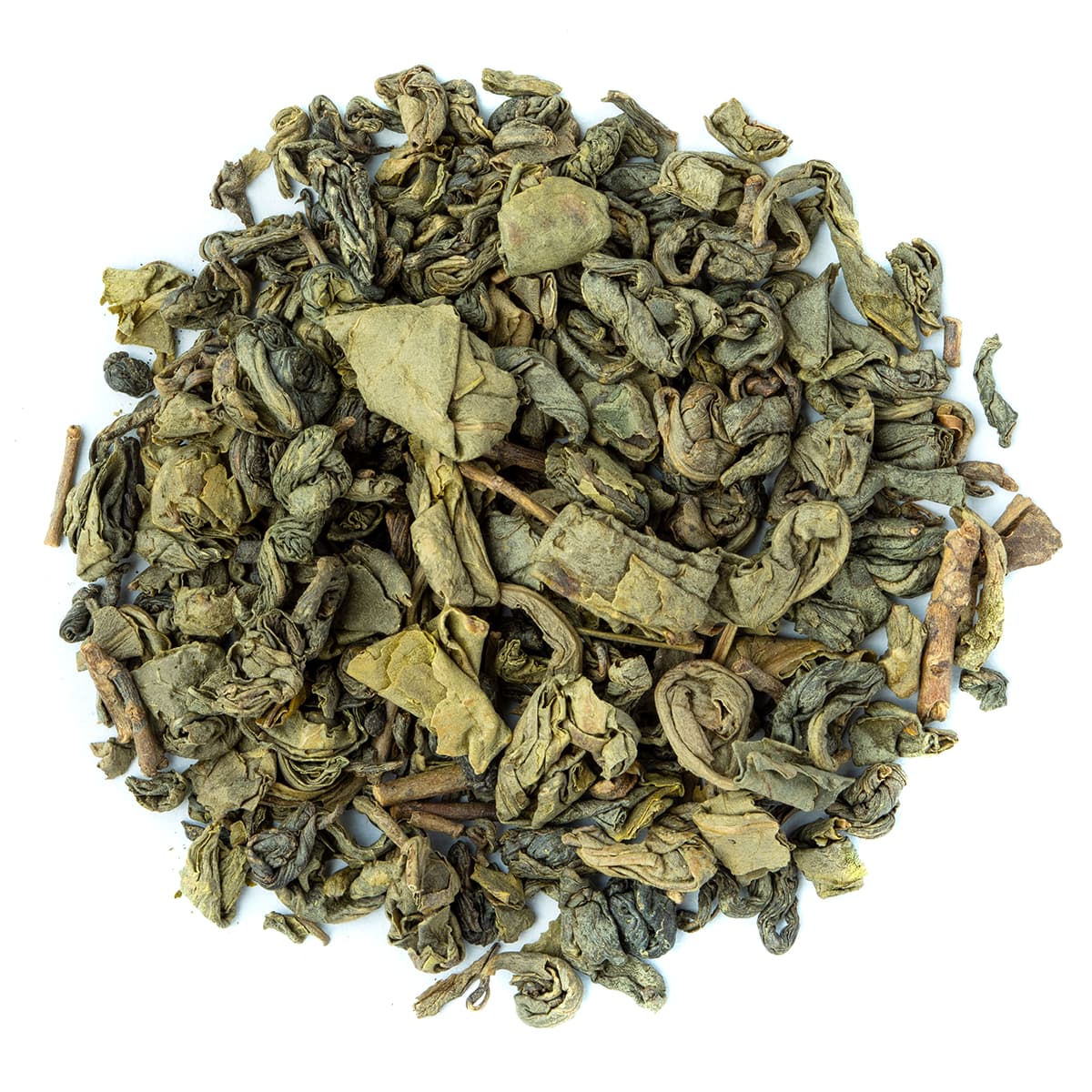 Bio Gunpowder Grüntee Grade 1 – Made in Thé, Draufsicht