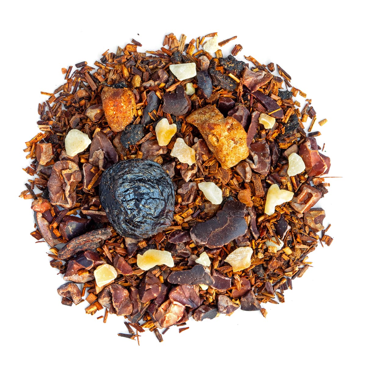 Kräutertee des Gourmands, Geschmack Brotaufstrich und Schokolade – Made in Thé, Draufsicht