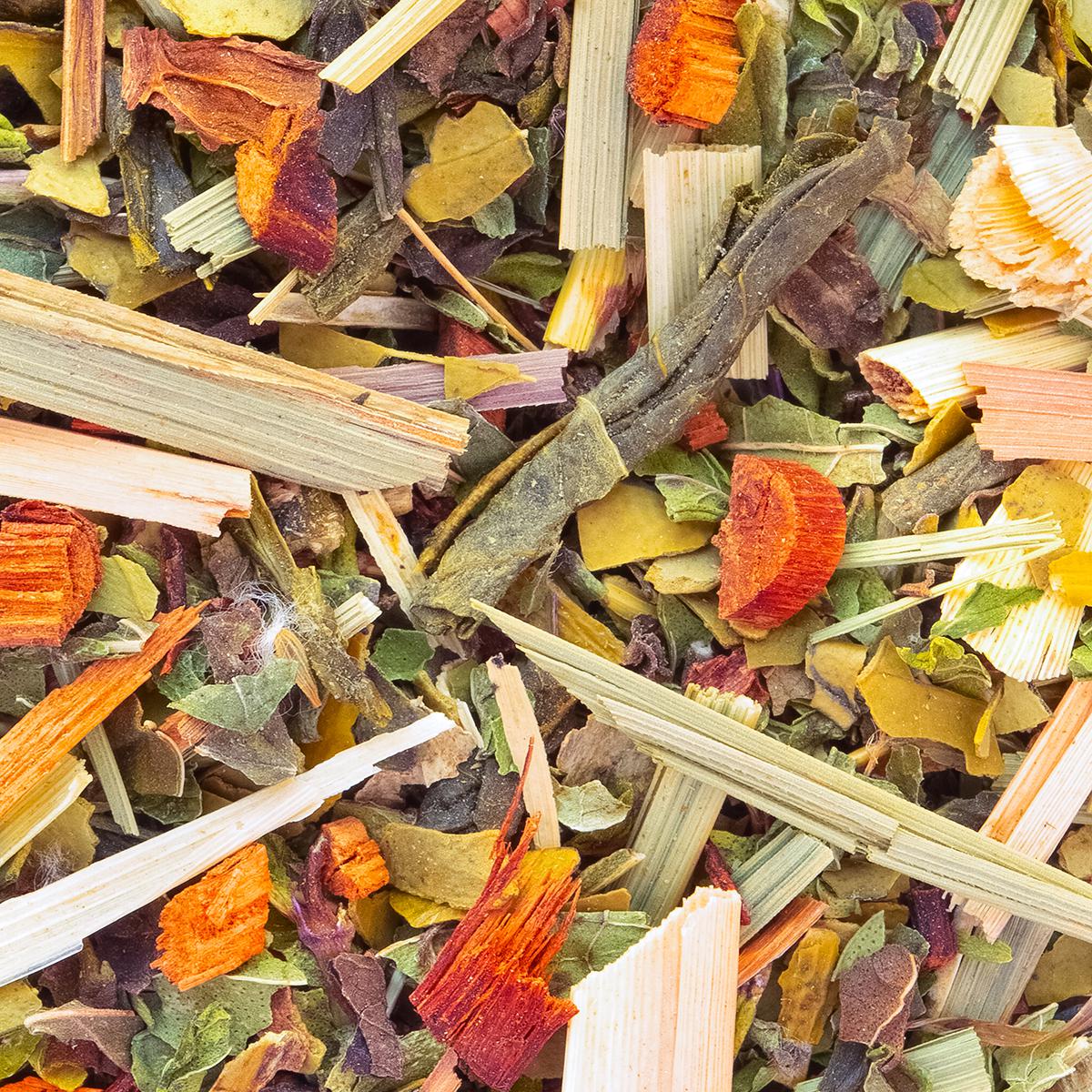 Bio Kräutertee Minceur – Made in Thé, Nahaufnahme