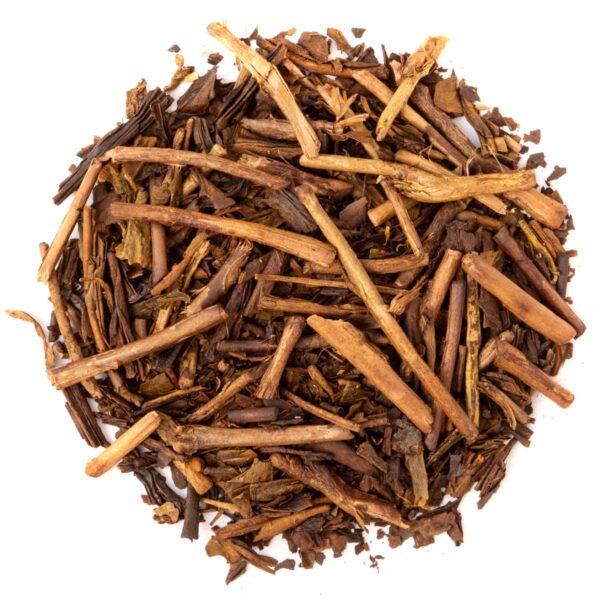 Thé Vert Hojicha Bio en Vrac par Made in Thé - Vue de haut