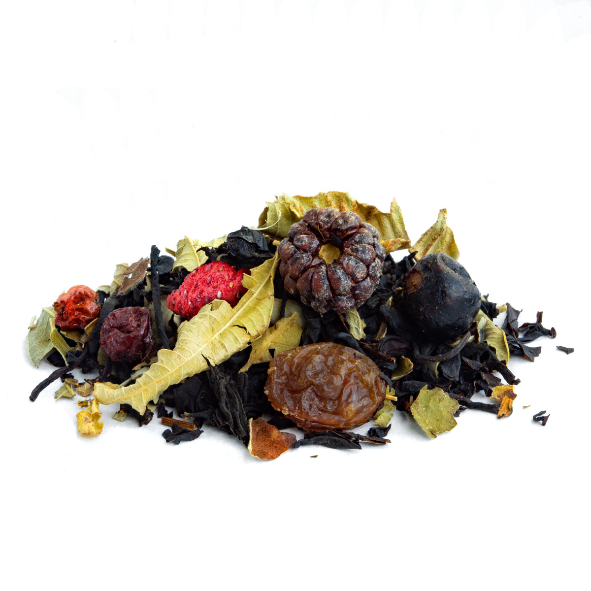 Schwarztee Rubis d’Assam, Geschmack Rote Früchte – Made in Thé, Seitenansicht