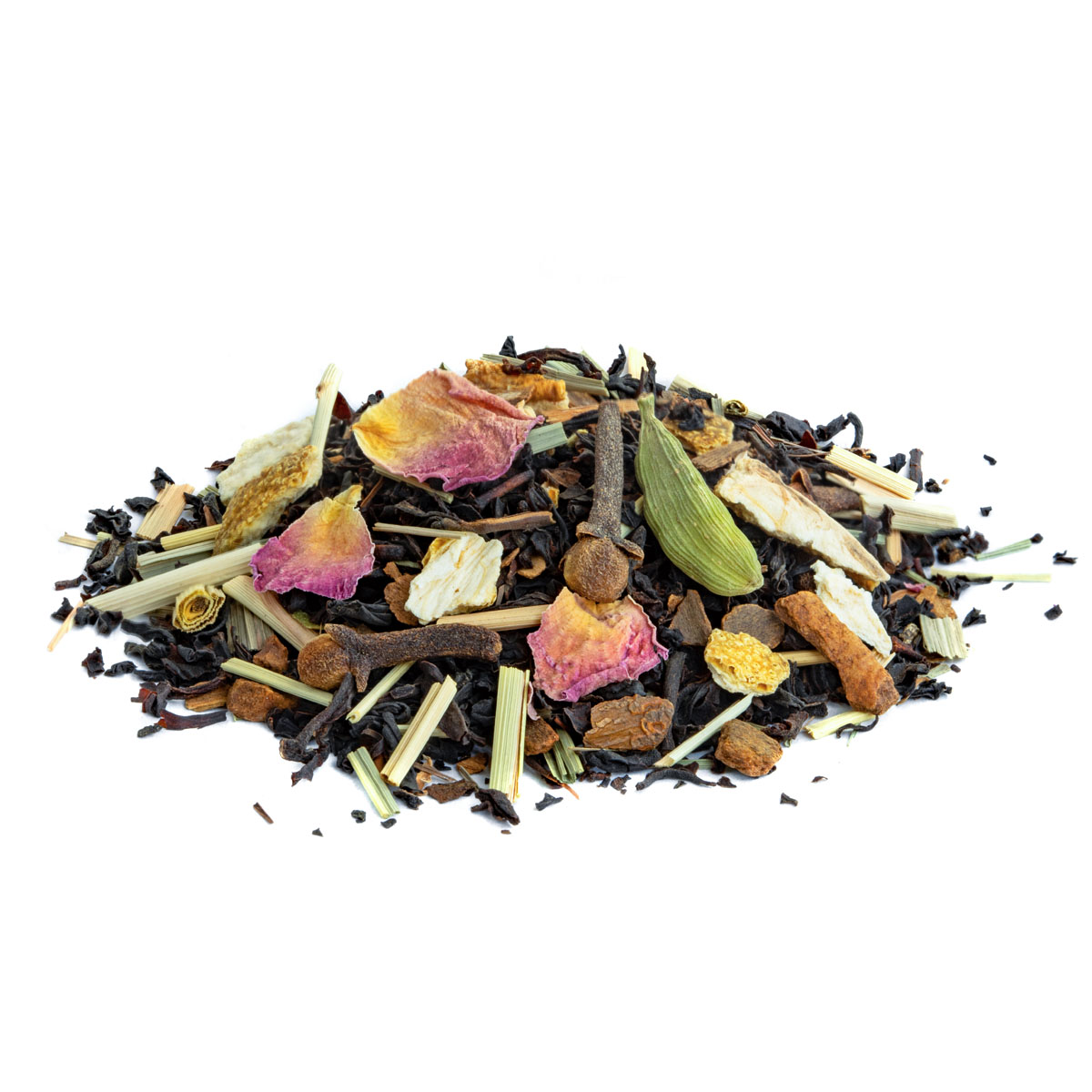 Bio Schwarztee Cocktail d’Hiver – Made in Thé, Seitenansicht