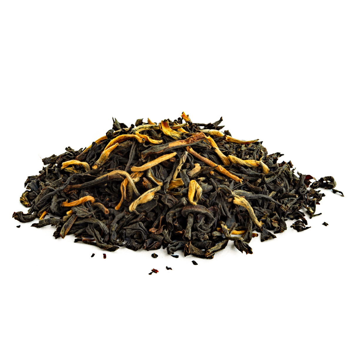 Bio Golden Yunnan Schwarztee, Yunnan-Knospen GFOP – Made in Thé, Seitenansicht