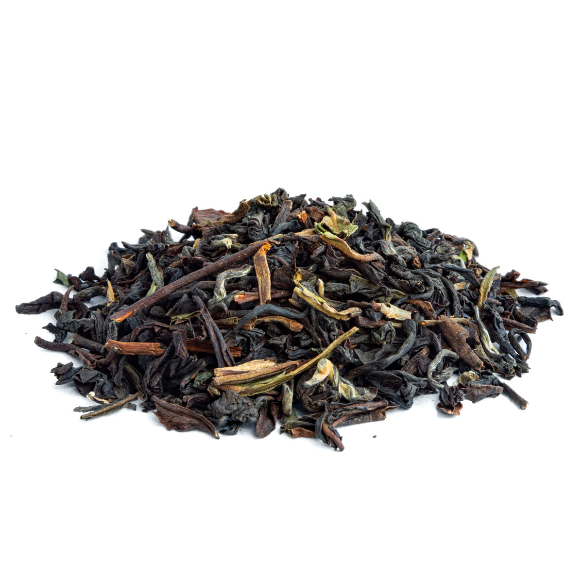 Bio Darjeeling FTGFOP 1 First Flush Blend Schwarztee – Made in Thé, Seitenansicht