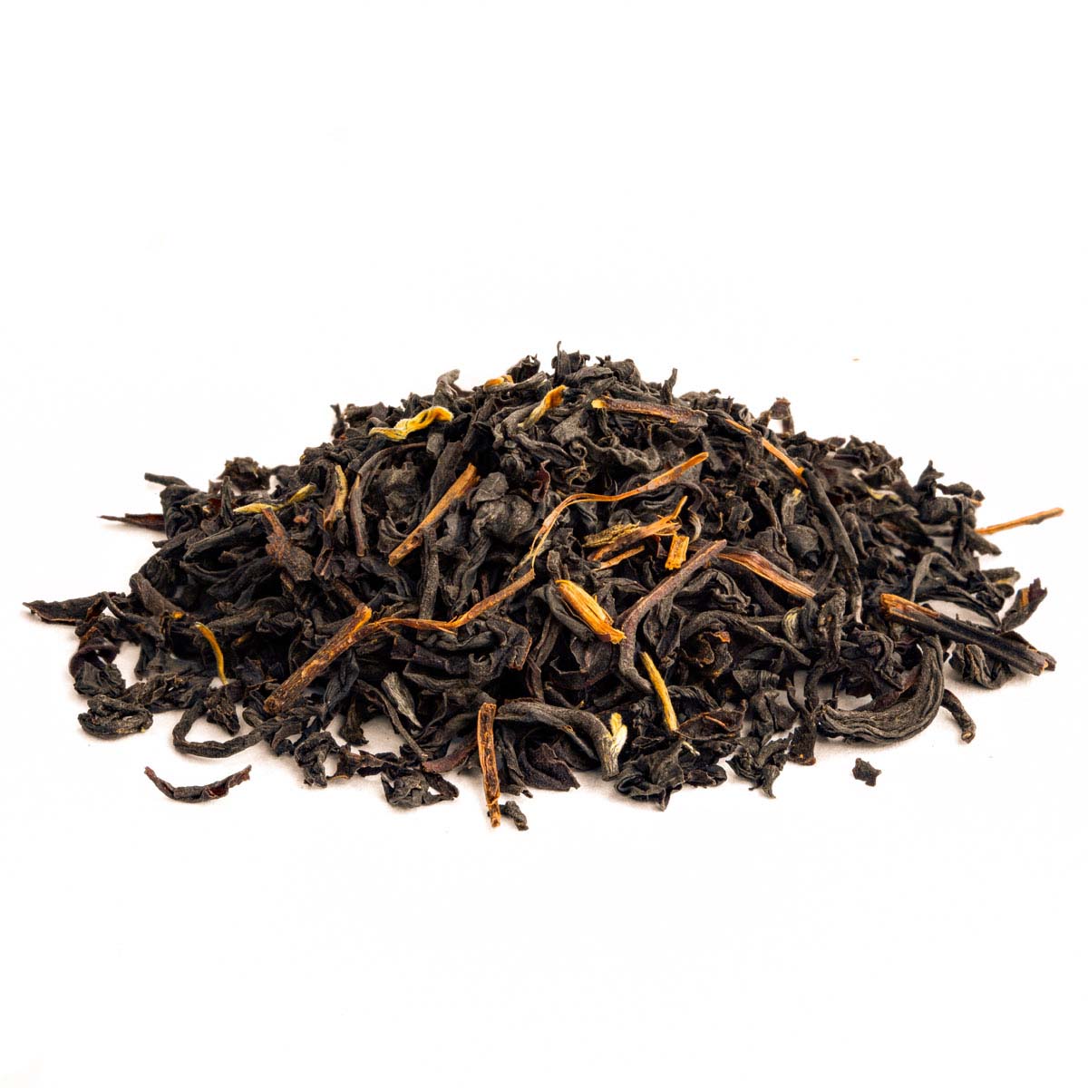 Bio Assam TGFOP Second Flush Rembeng Schwarztee – Made in Thé, Seitenansicht