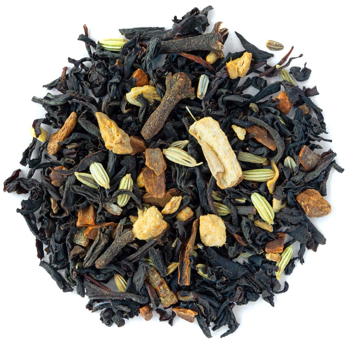Bio Chai Schwarztee – Made in Thé, Draufsicht