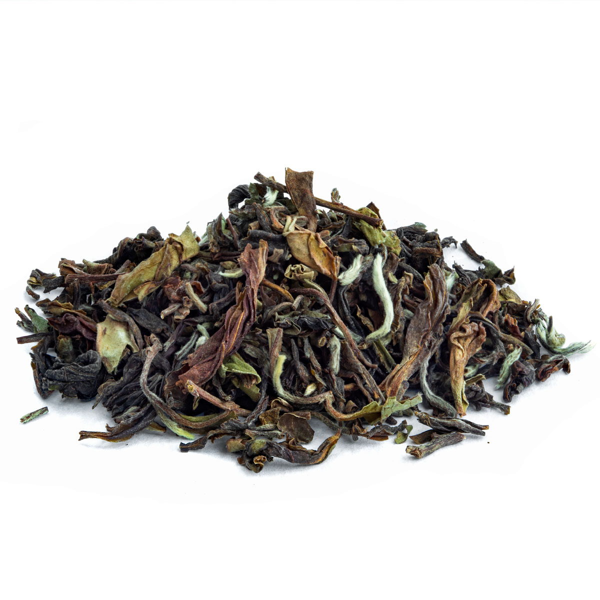 Bio Darjeeling Schwarztee SFTGFOP1 Phuguri 1st Flush (erste Ernte) – Made in Thé, Seitenansicht