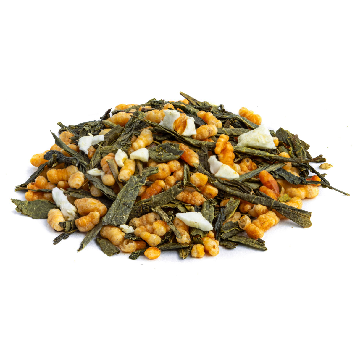 Genmaicha Grüntee aus Japan lose – Made in Thé, Seitenansicht