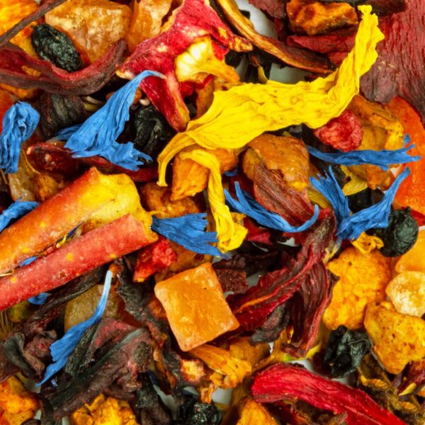Tisane Voyage au Paradis en Vrac Saveur Fraise, Mangue par Made in Thé - Vue zoomée