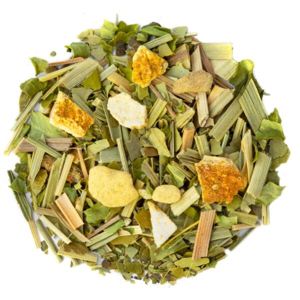 Maté Stimulant Bio Saveur Bergamote, Citron par Made in Thé - Vue de haut