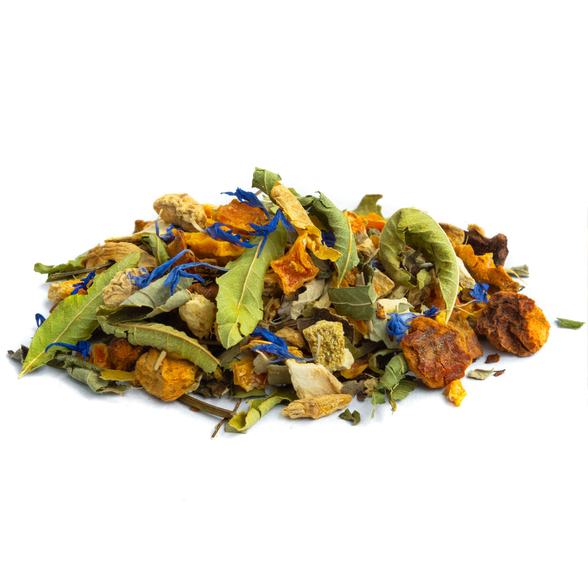 Kräutertee Jardin d’Hesperides Bio, Geschmack Orange – Made in Thé, Seitenansicht