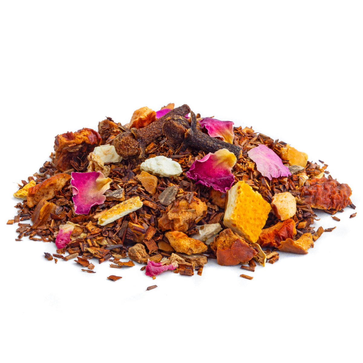 Bio Weihnachts-Rooibos, Geschmack Orange und Zimt – Made in Thé, Seitenansicht