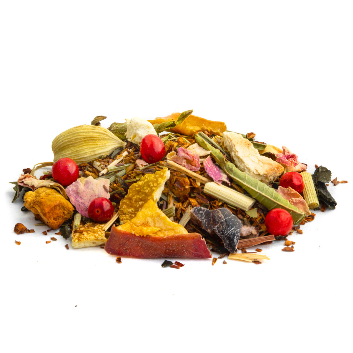 Bio Rooibos Féerie Hivernale, Geschmack Grapefruit und Zitrone – Made in Thé, Seitenansicht