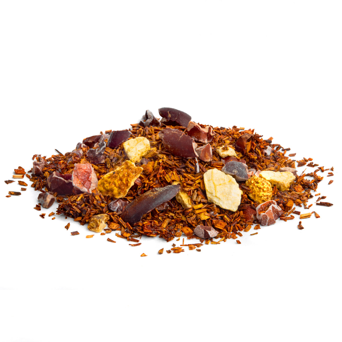 Rooibos Caramel Étoilé, Geschmack Karamell und Zitrone – Made in Thé, Seitenansicht
