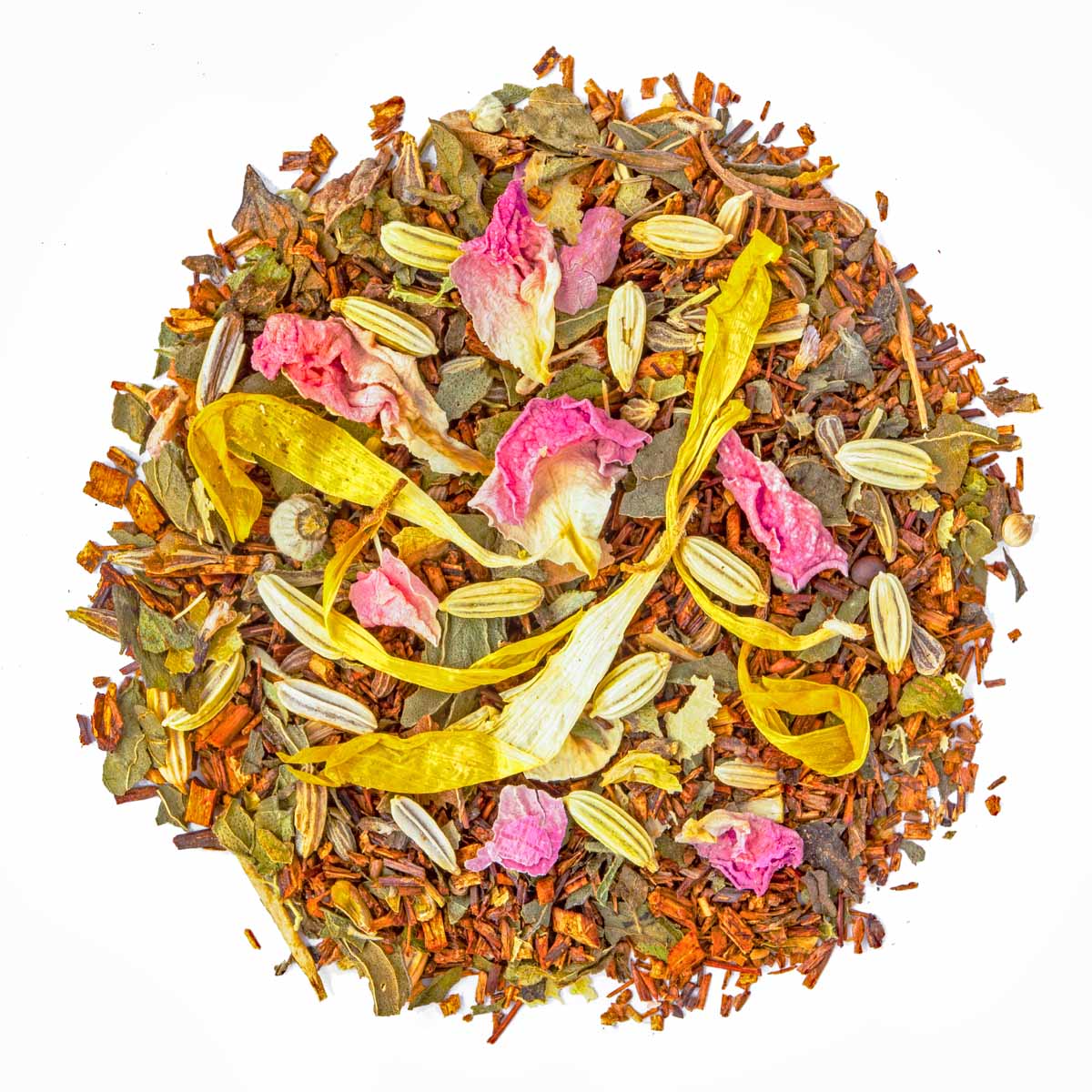 Bio Rooibos Vent de Fraîcheur, Geschmack Minze – Made in Thé, Draufsicht