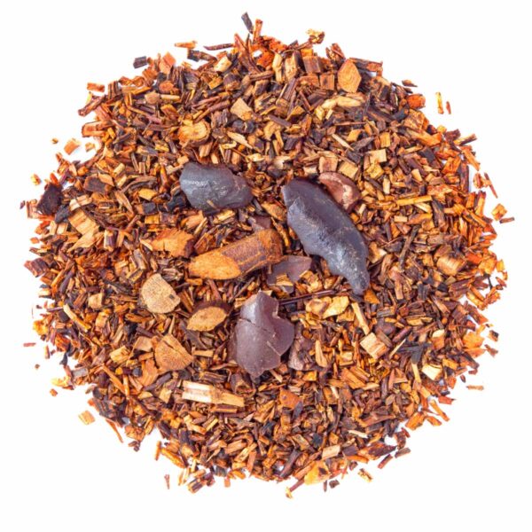 Rooibos Cabane à Sucre saveur Chocolat et Sirop d'érable en vrac par Made in Thé - Vue de haut