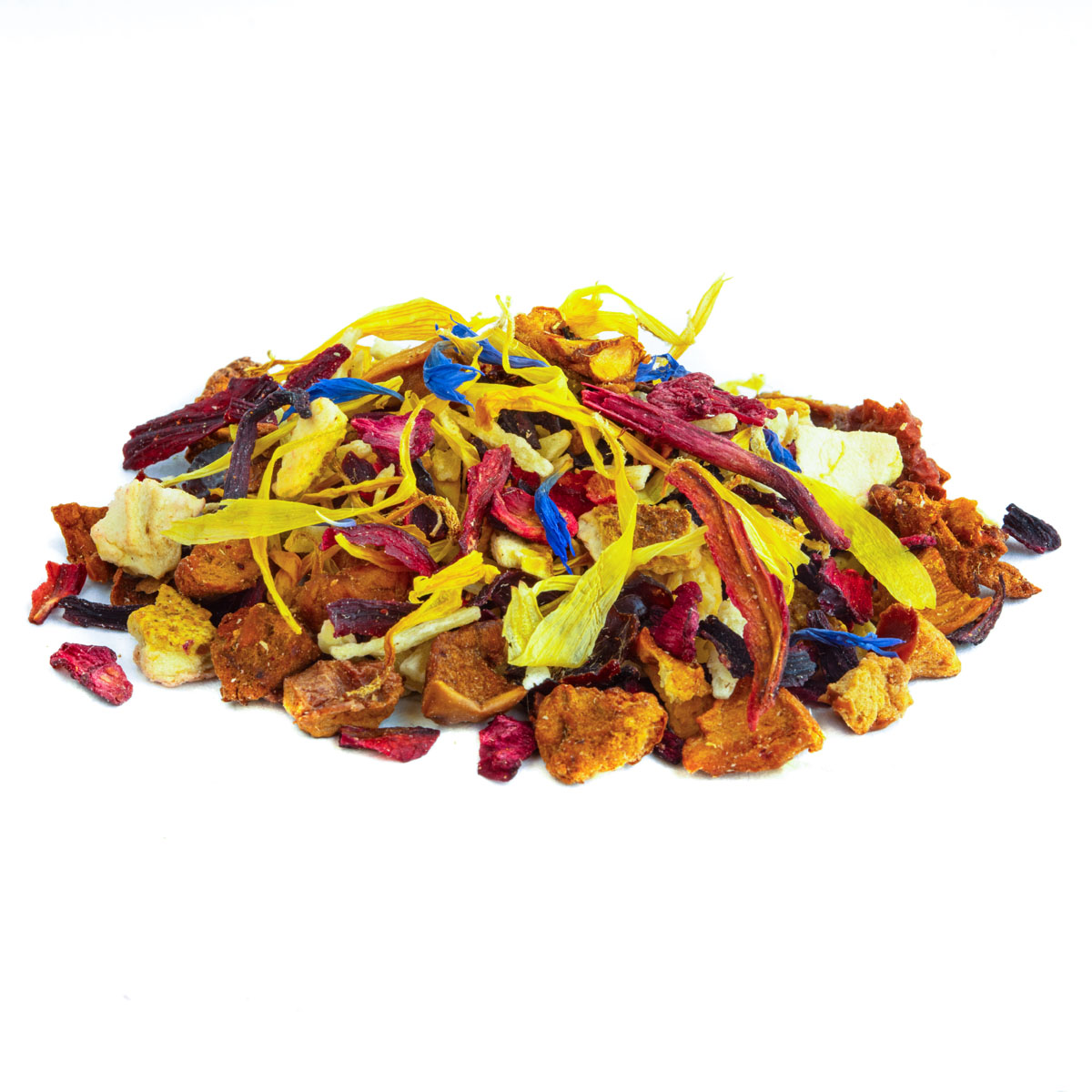 Bio Früchtetee Évasion Tropicale, Geschmack Kokosnuss und Mango – Made in Thé, Seitenansicht