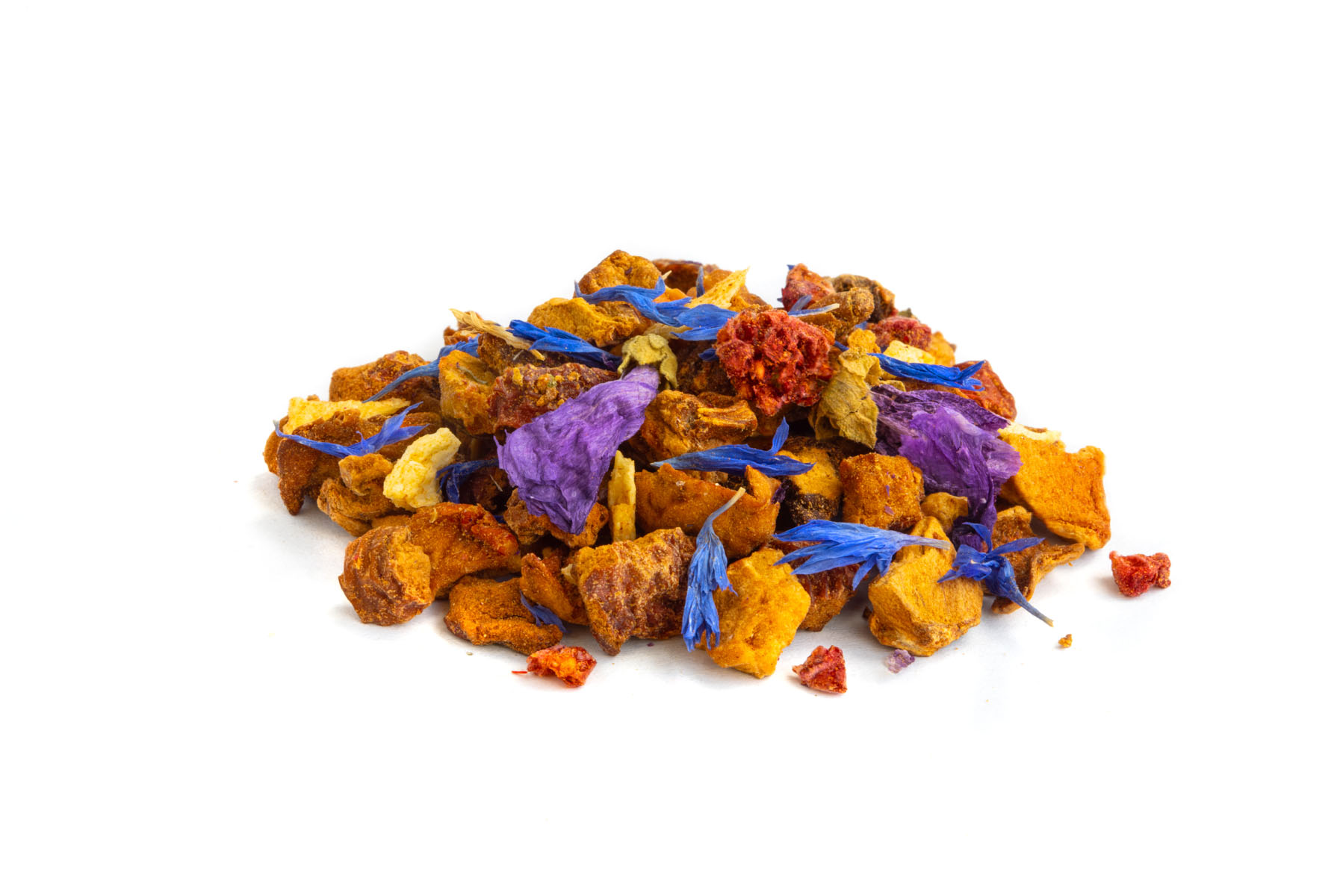 Bio Früchtetee Purple Night, Geschmack Veilchen – Made in Thé, Seitenansicht