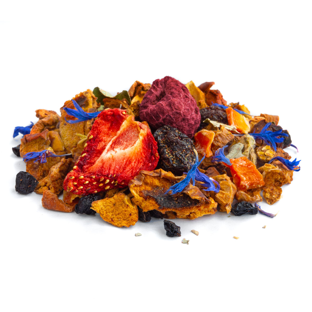 Tisane Baies Magiques Bio Saveur Fraise Framboise par Made in Thé - Vue de côté