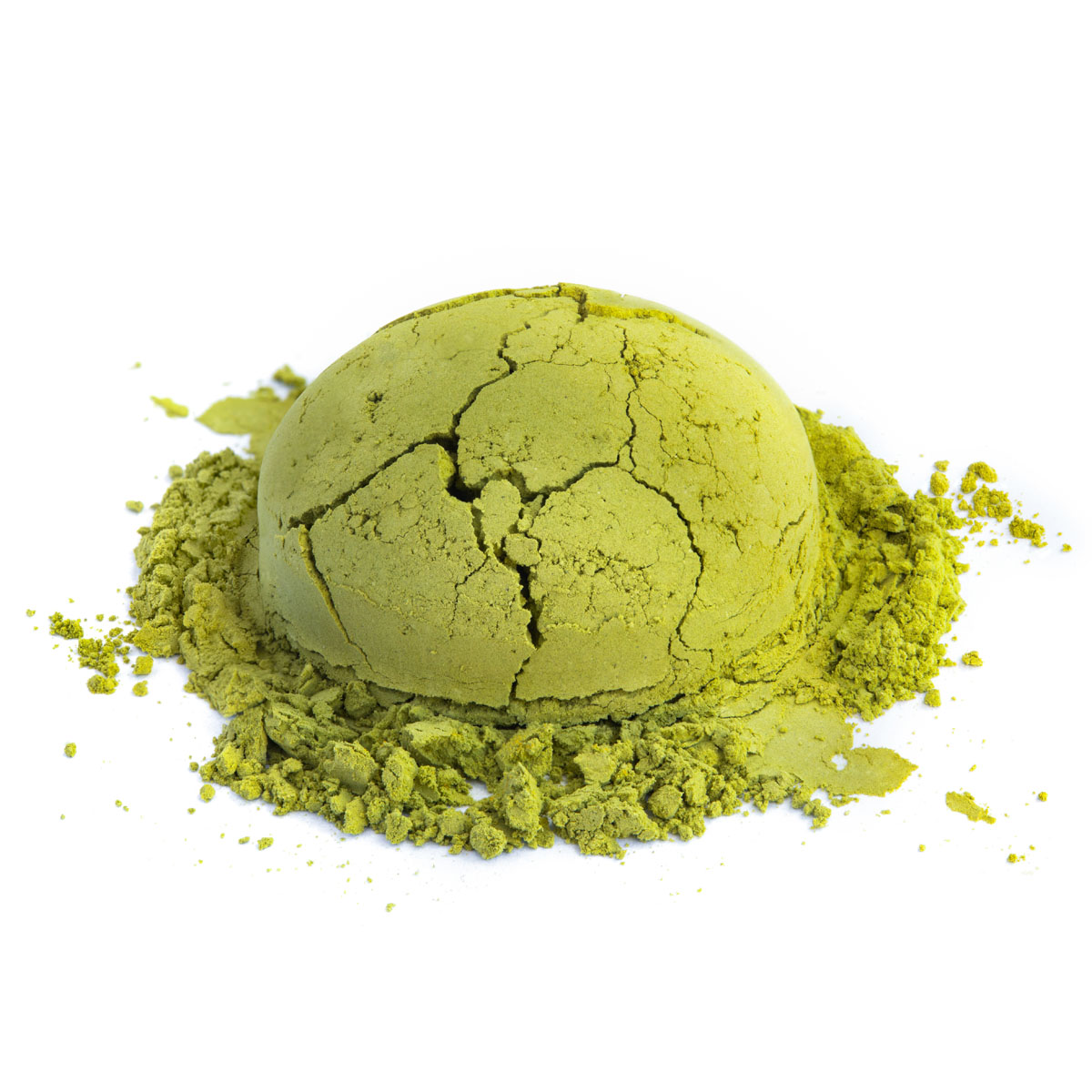Bio Matcha Premium Umaya, schwarze oder weiße Dose 30 g für deine Marke – Made in Thé, Seitenansicht