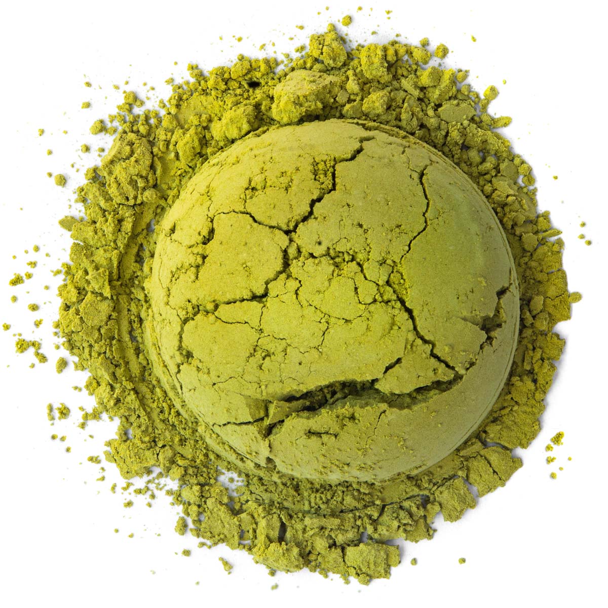 Bio Matcha Premium Umaya, schwarze oder weiße Dose 30 g für deine Marke – Made in Thé, Draufsicht