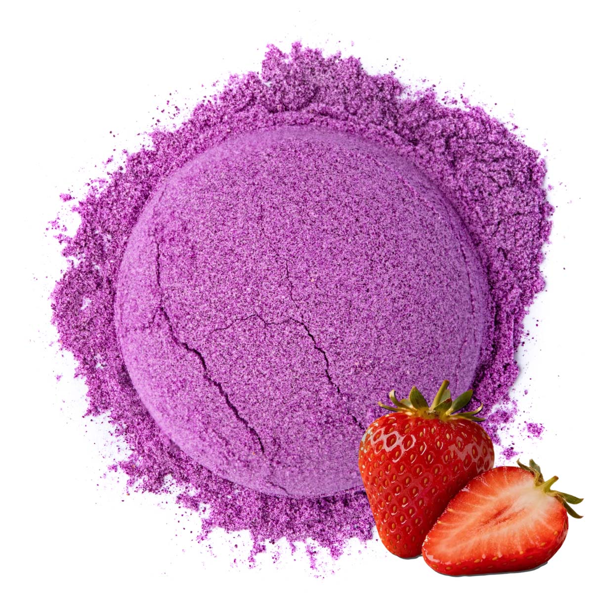 Ube goût Fraise par Made in Thé - Vue de haut