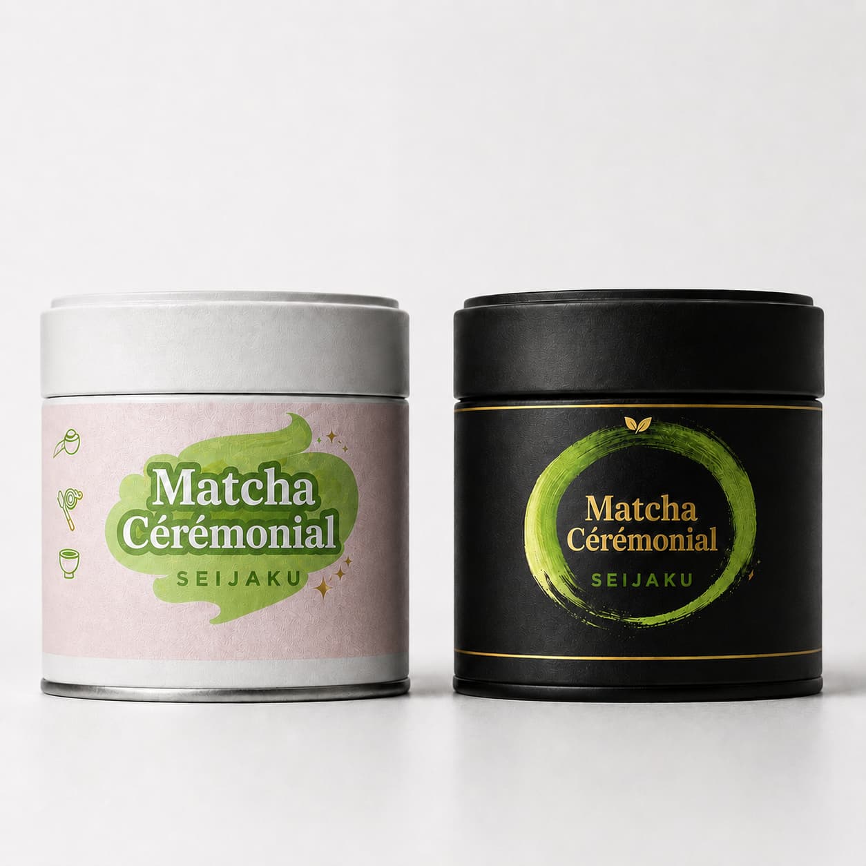 Bio Zeremonieller Matcha Seijaku in befüllter Dose – Made in Thé